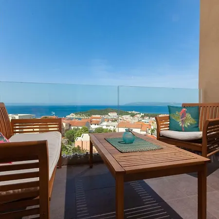 شقة Anicas Panoramic Sea Weue